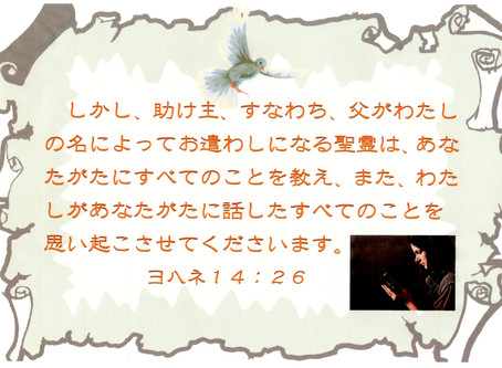 今日のみことば 2019/11/25