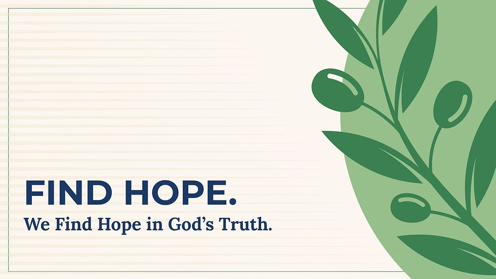Finding Hope in God's Truth