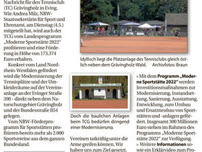 Nordanzeiger berichtet über unseren Förderbescheid (12. Mai und 15. Mai)