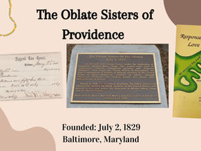 OTD: The Oblate Sisters of Providence