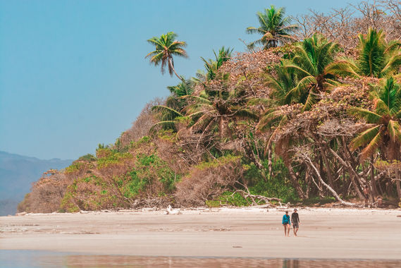 Beautiful beach Costa Rica