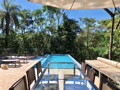 Piscina com Pastilha 5x5 
 Jatobá JD-4821 AZUL MALIBÚ