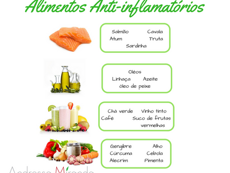 Alimentos anti-inflamatórios