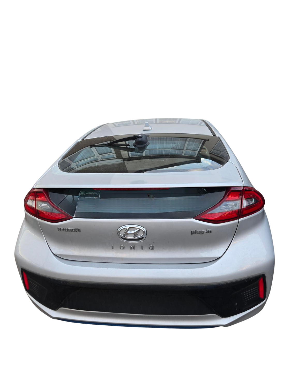 GeckoWiper | Retrofit | Rear Window Wiper | for Hyundai Ioniq | Tool free Mounting | Dual Safety System | Attachable
