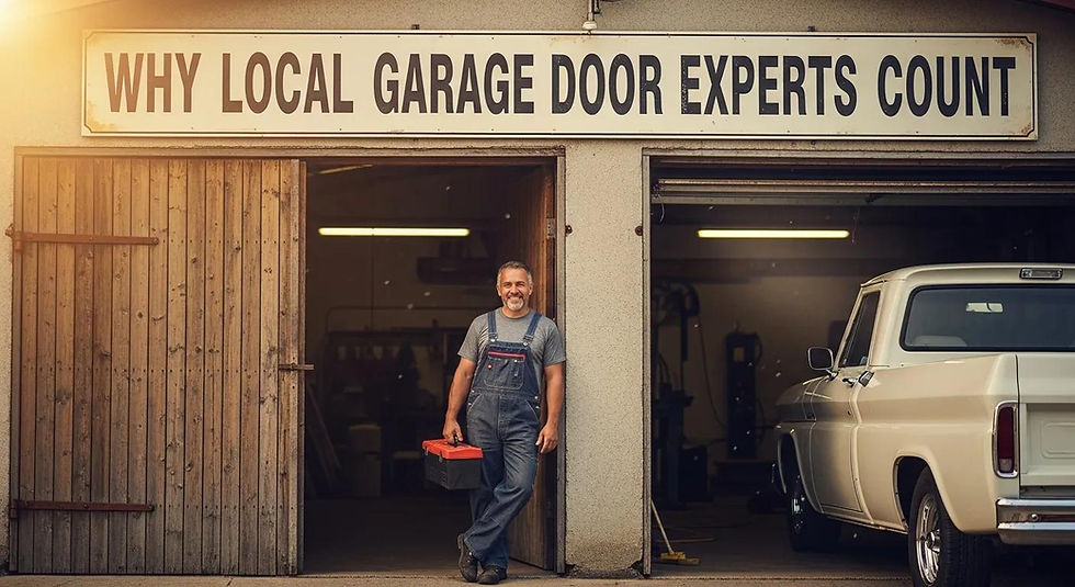 Why Local Garage Door Repair is Your Best Choice for Quality