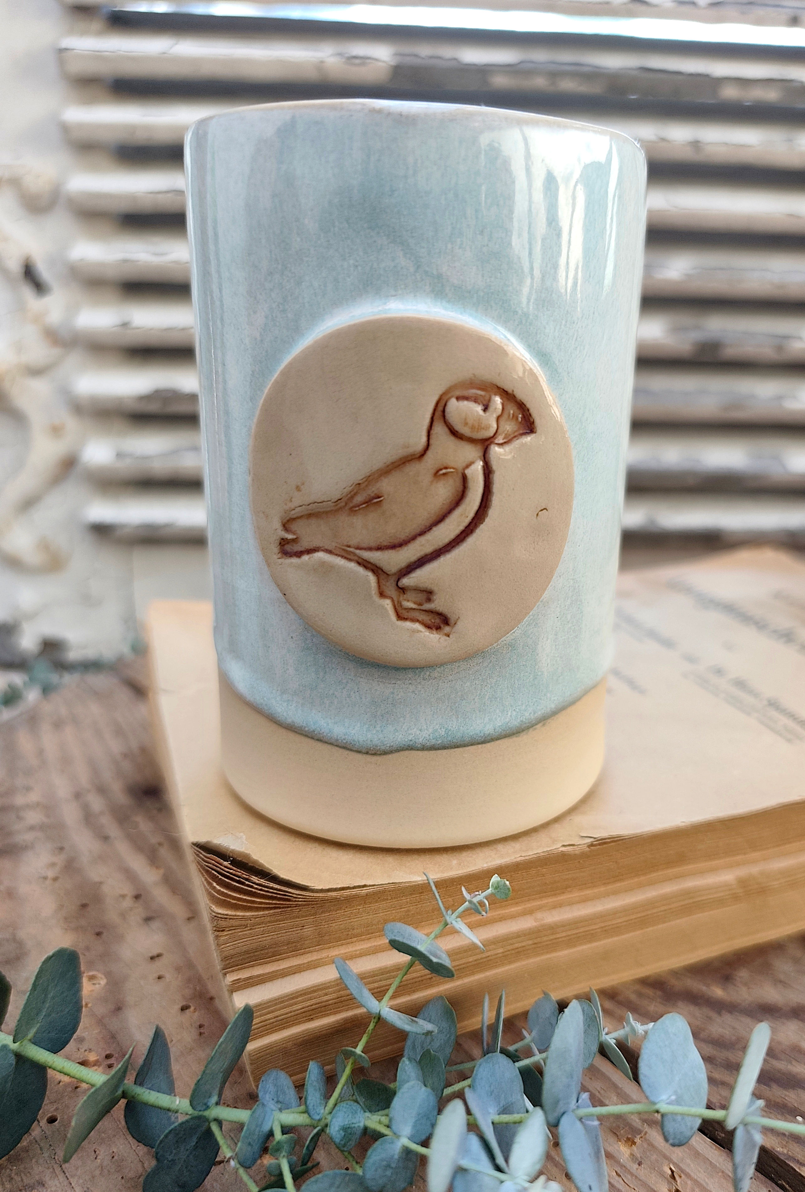 Becher "Puffinliebe"