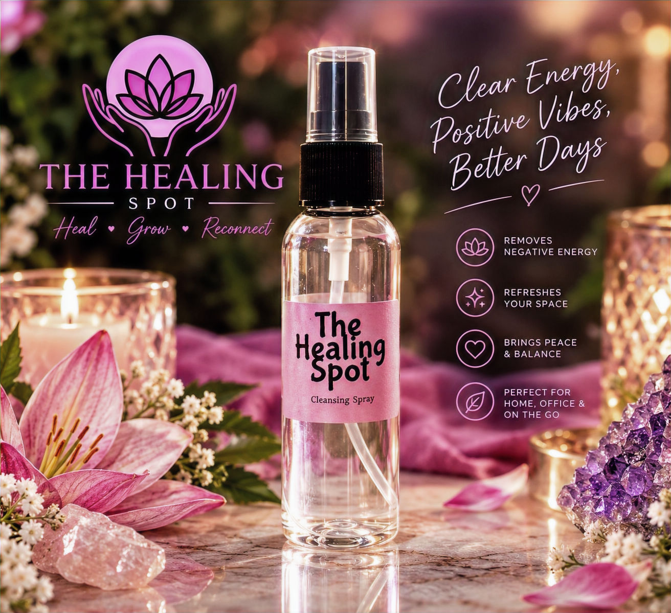 The Healing Spot Cleansing Spray 2oz