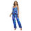 Thumbnail: Melinda's Dreamy Blue Women's Cami Pajamas Set