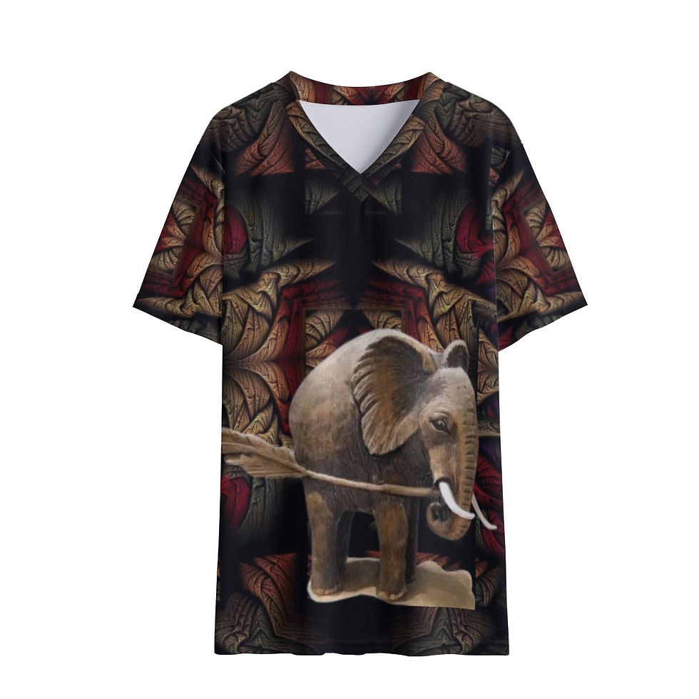 Elephant Kid's V-neck T-shirt