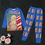 Thumbnail: Melinda's "Snowman With Surfboard" Boy's Sleep Pajamas