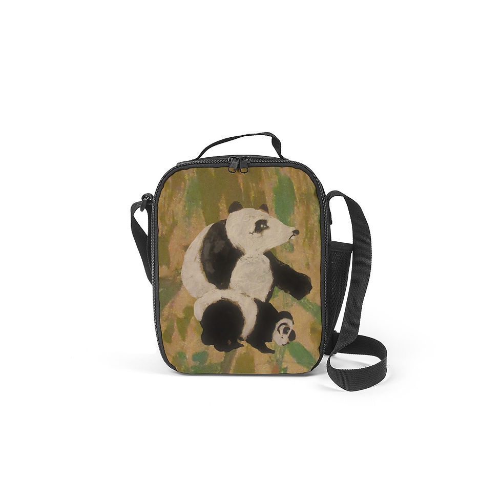 Charity's Pandas Lunch Box Bags