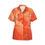Thumbnail: Sunset Serenade Sleepwear Women's Imitation Silk Pajama Set With Short Sleeve