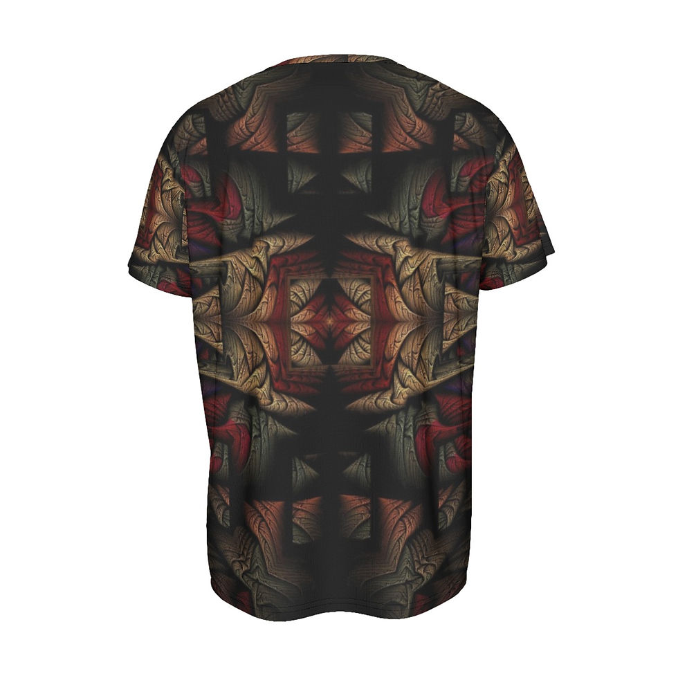 Thumbnail: Elephant Men's Round Neck Short Sleeve T-Shirt