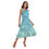 Thumbnail: - Snow light Sundress   Women's Sleeveless Dress With Diagonal Pocket
