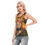 Thumbnail: Lion Print Women's Skinny Sport Tank Top
