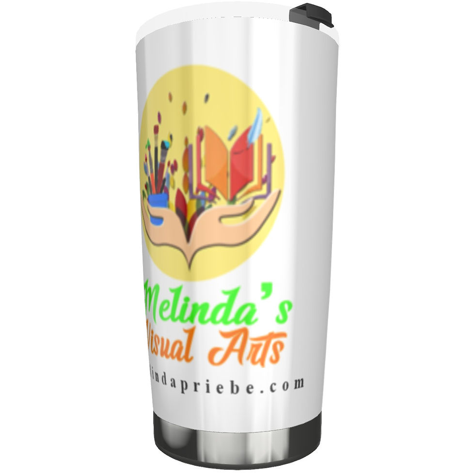 Thumbnail: Melinda's Visual Arts Logo Tumbler 20oz