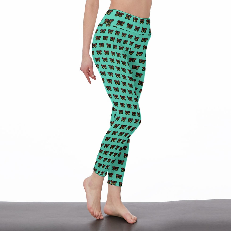 K's Butterflies Women's High Waist Legging