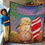 Thumbnail: Melinda's "Snowman With Surfboard" Quilt