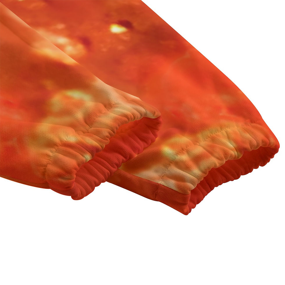 Thumbnail: LH's Girl's Orange Sunset Serenade Sweatpants