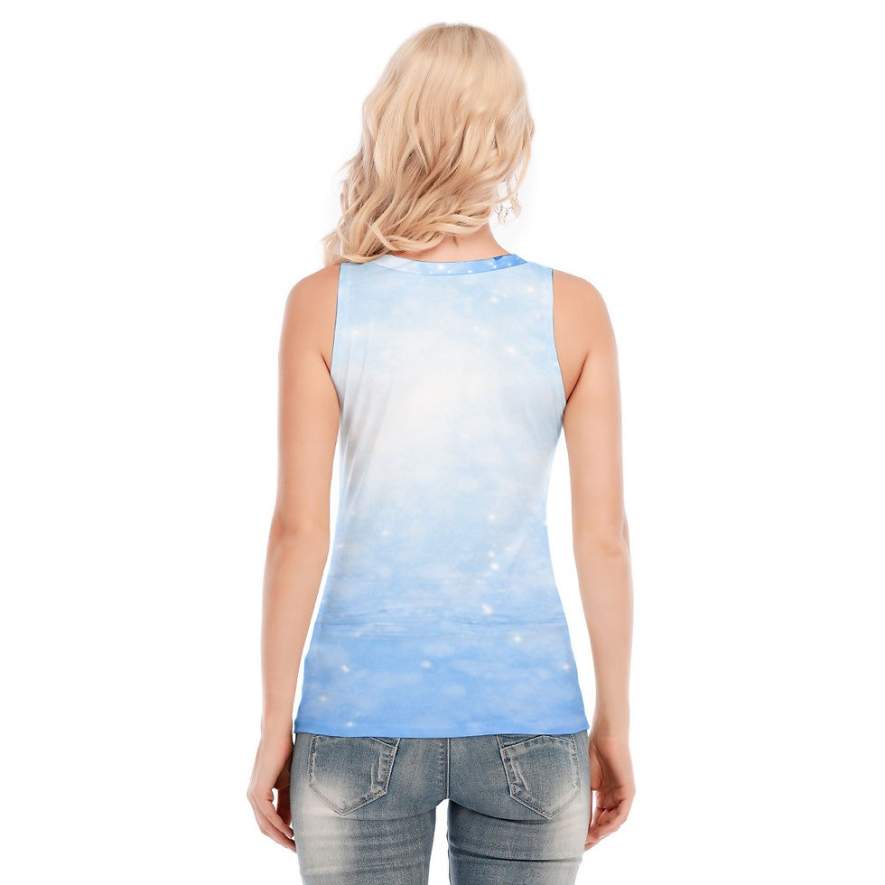 Thumbnail: Charity's Bear Women's Skinny Sport Tank Top