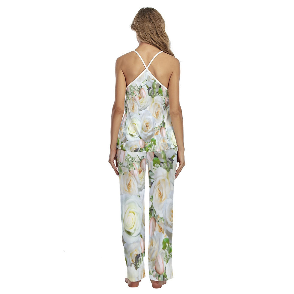 Thumbnail: Fierce Elegance Tiger Women's Cami Pajamas Set