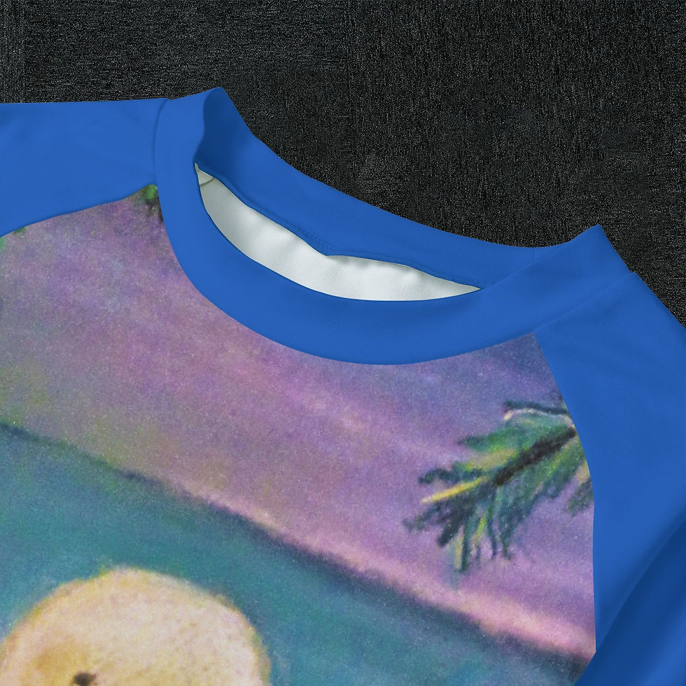 Thumbnail: Melinda's "Snowman With Surfboard" Boy's Sleep Pajamas