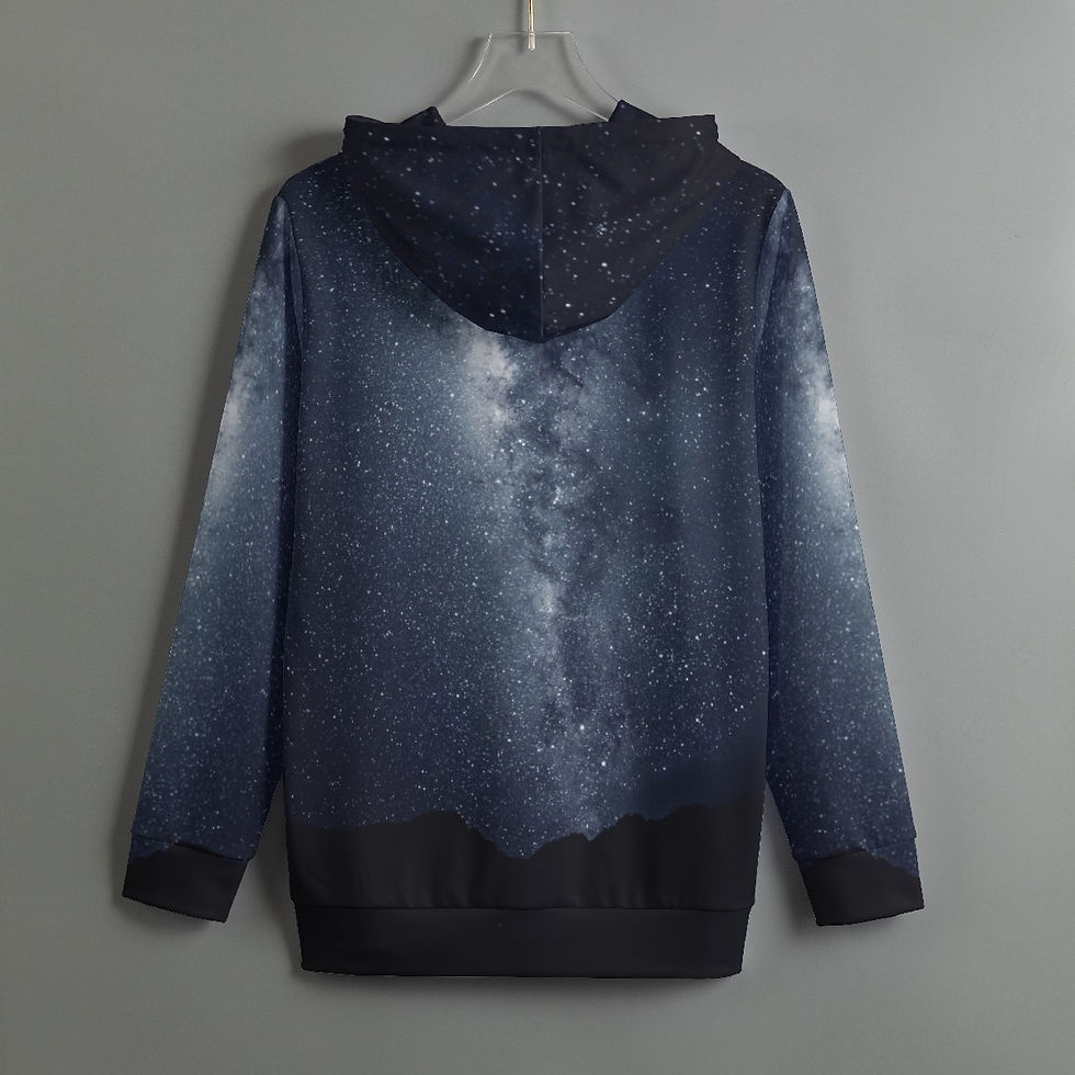 Thumbnail: Cosmic Howl Women's Pullover Hoodie