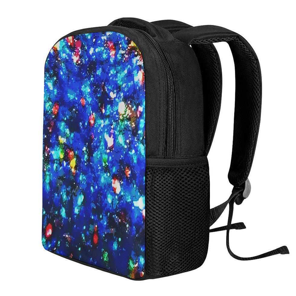 Thumbnail: Melinda's Blue Sparkles Student Backpack