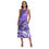 Thumbnail: Purple Dreams Women's Sleeveless Dress With Diagonal Pocket