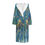 Thumbnail: Morning Light Unisex Flannel Hooded Bathrobe