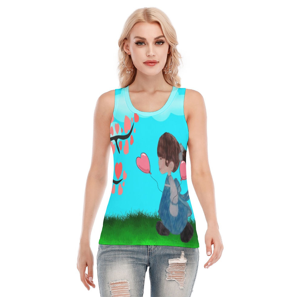 Charity's Women's Skinny Sport Tank Top
