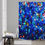 Thumbnail: Melinda's Dreamy Blue Sparkles Shower Curtains