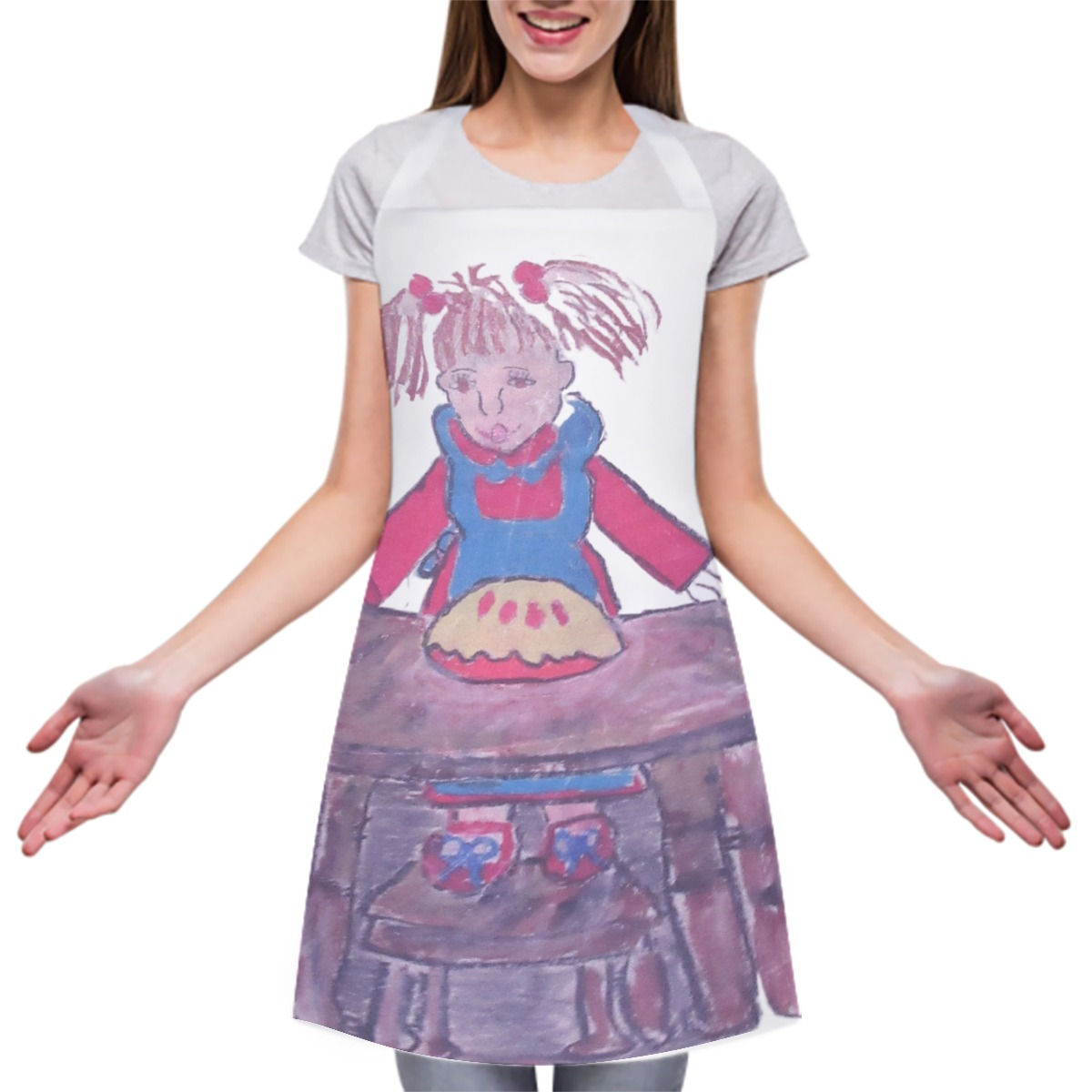 Charity's I Love Pie Adjustable Apron