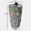 Thumbnail: Melinda's Jaguar and Tropical Flowers Tumbler