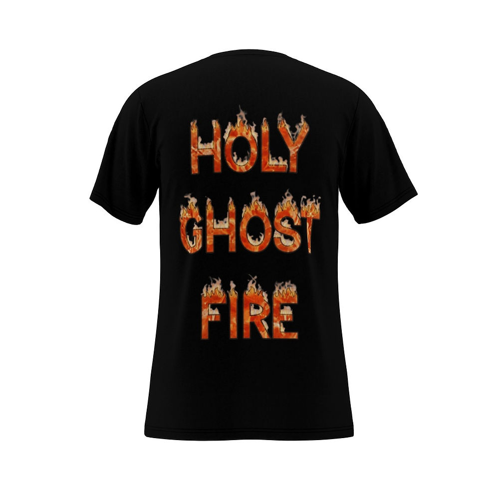 Thumbnail: L.H.'s Holy Ghost Fire Men's O-Neck T-Shirt