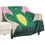 Thumbnail: Frog "Fully Rely on God" Flannel Blanket