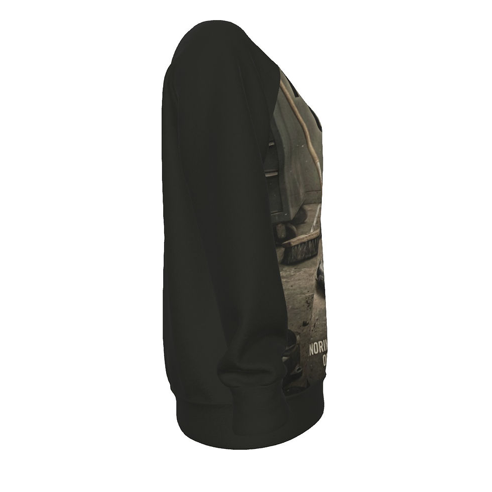 Thumbnail: All-Over Print Women's Raglan Sleeve Sweatshirt