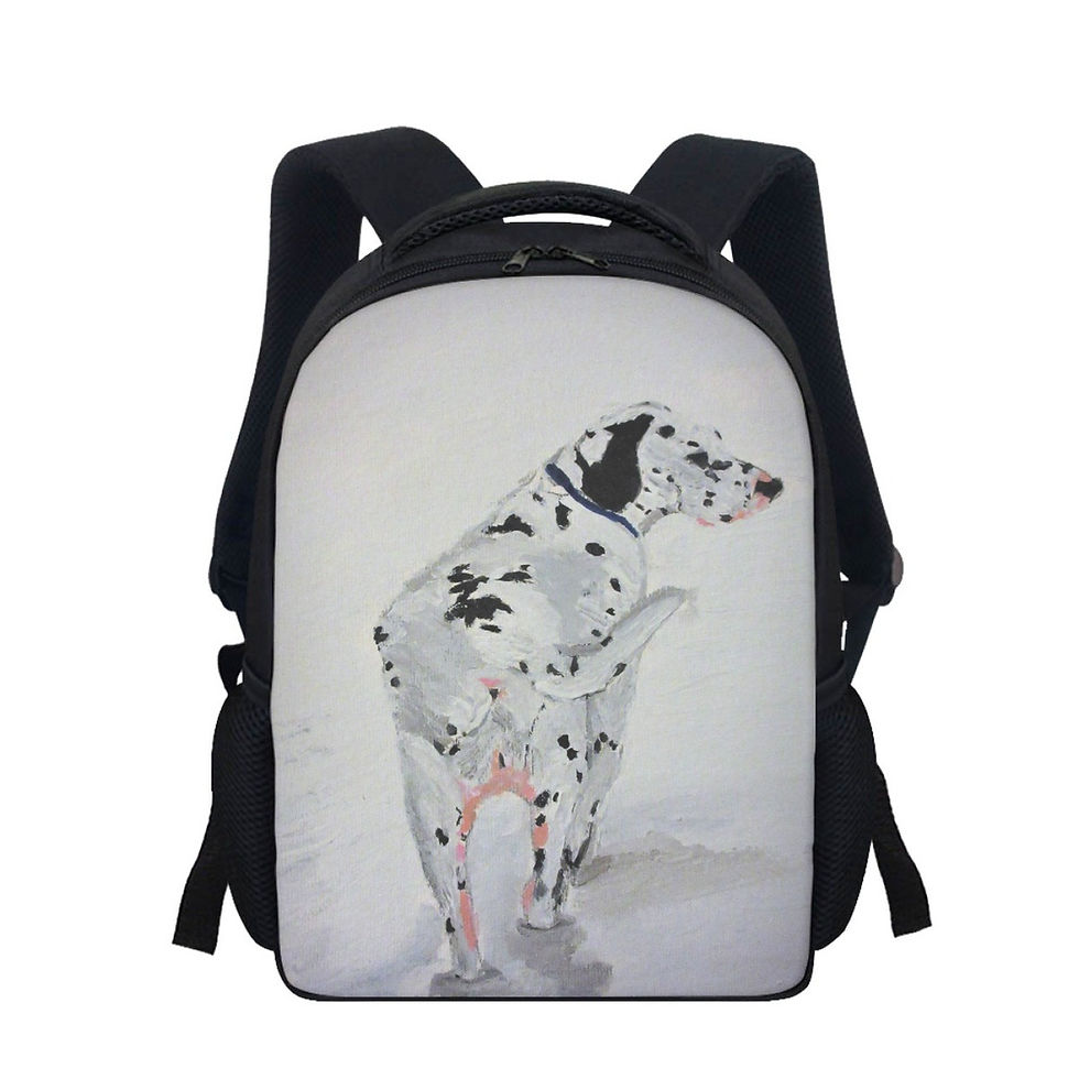 Melinda's Dalmatian Mix Student Backpack
