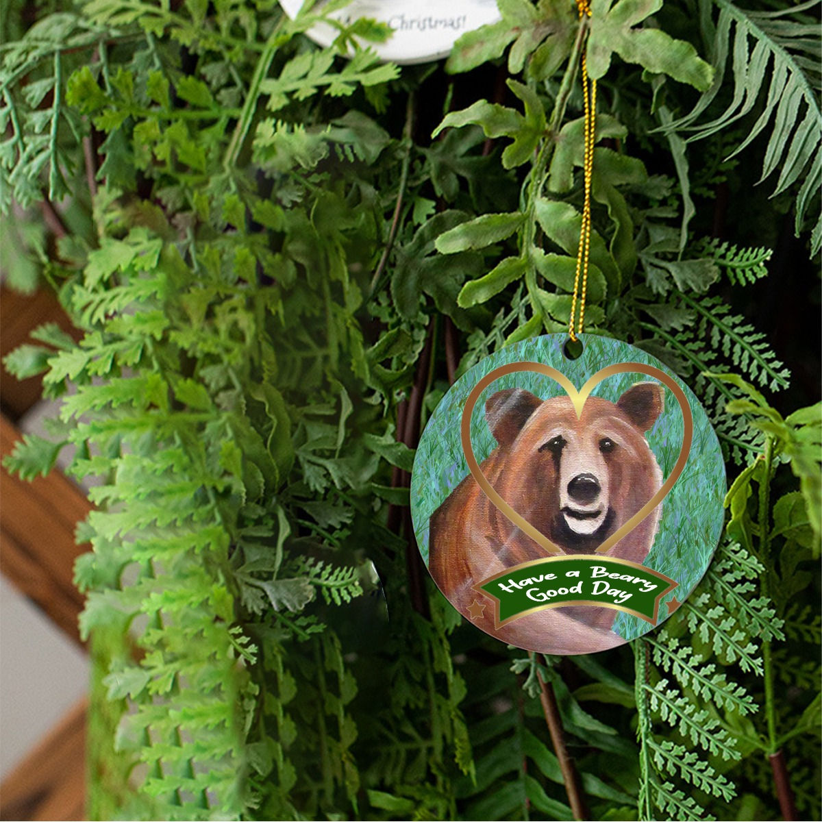Melinda's "Have A Beary Good Day" Christmas Decoration One