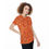 Thumbnail: Women's Round Neck T-Shirt Orange