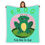 Thumbnail: Frog "Fully Rely on God"  Flannel Blanket