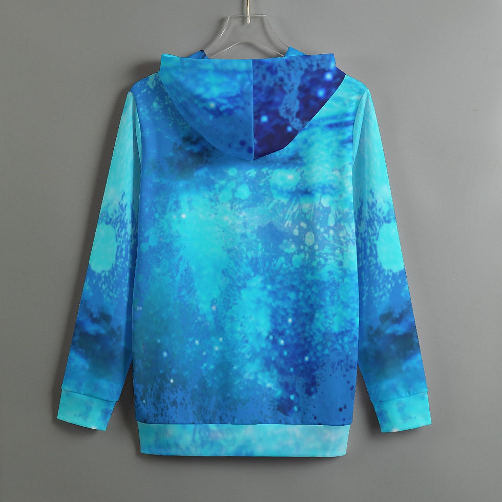 Thumbnail: CB's "Infinitely Loved" Blue Women's Pullover Hoodie