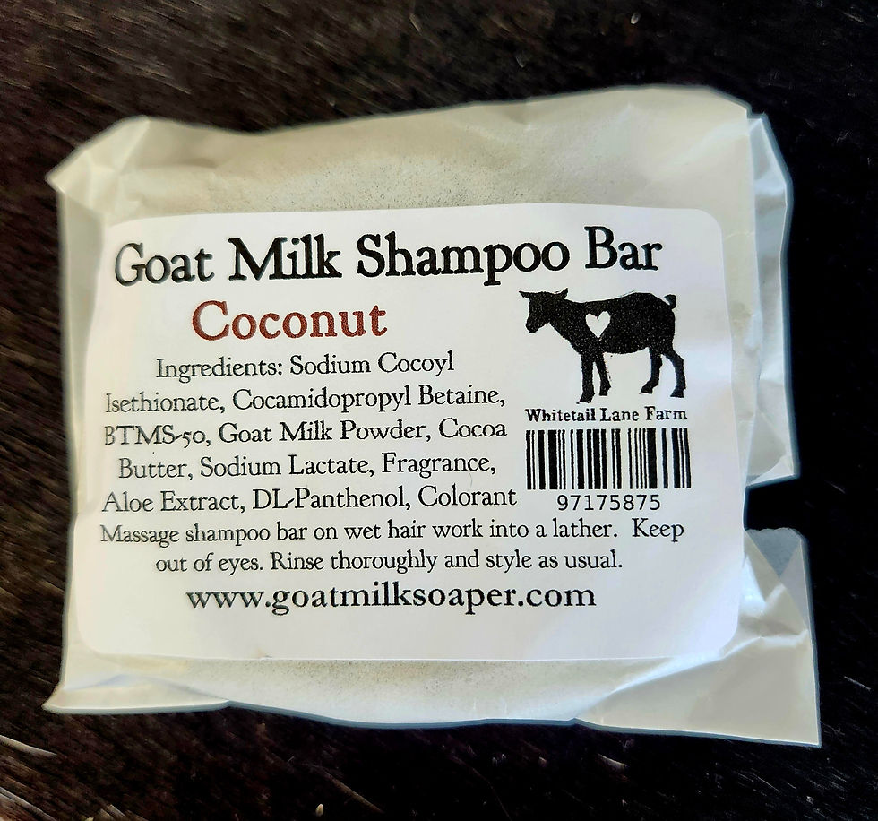 Thumbnail: Goat Milk Shampoo Bar