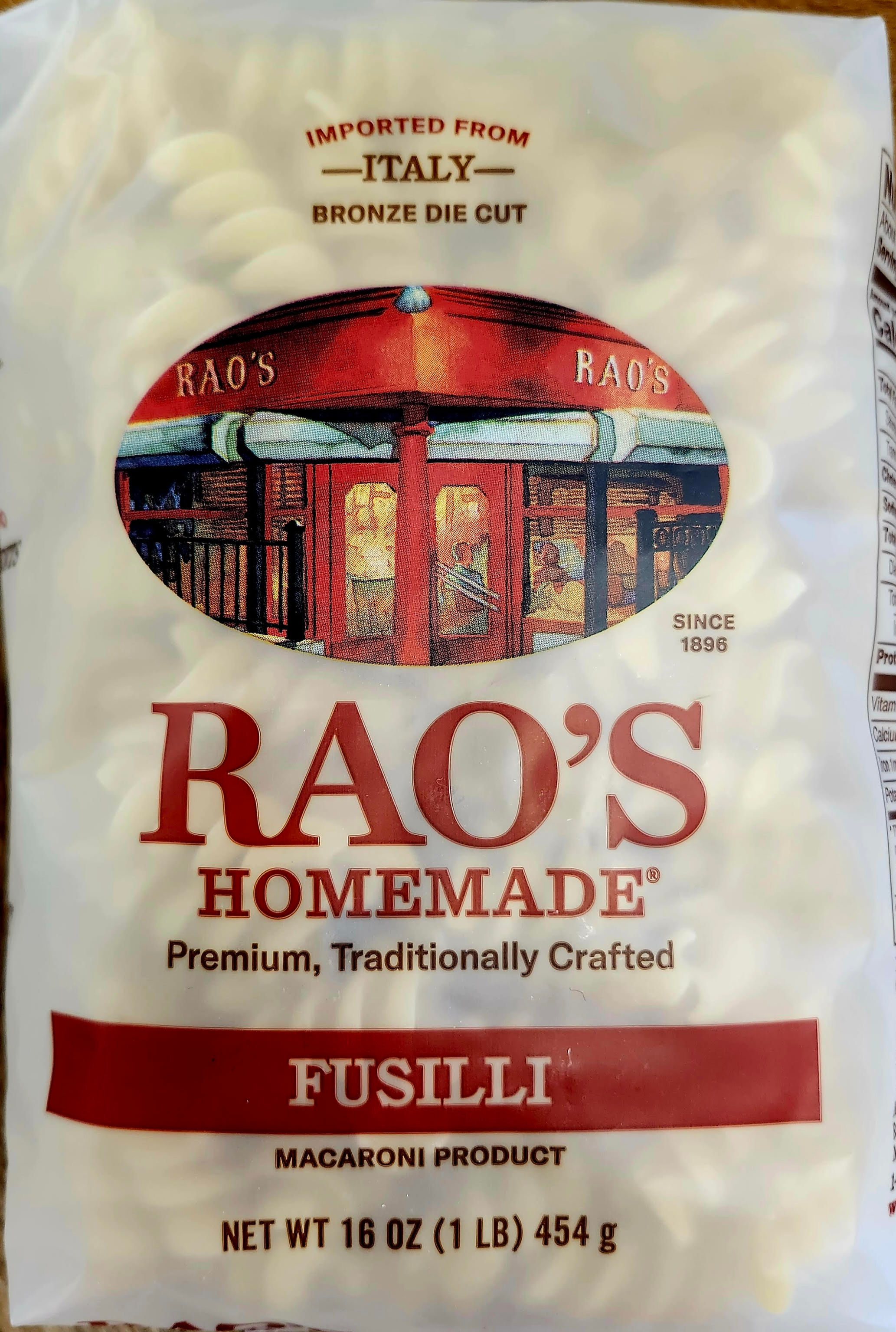 Rao's Fusilli