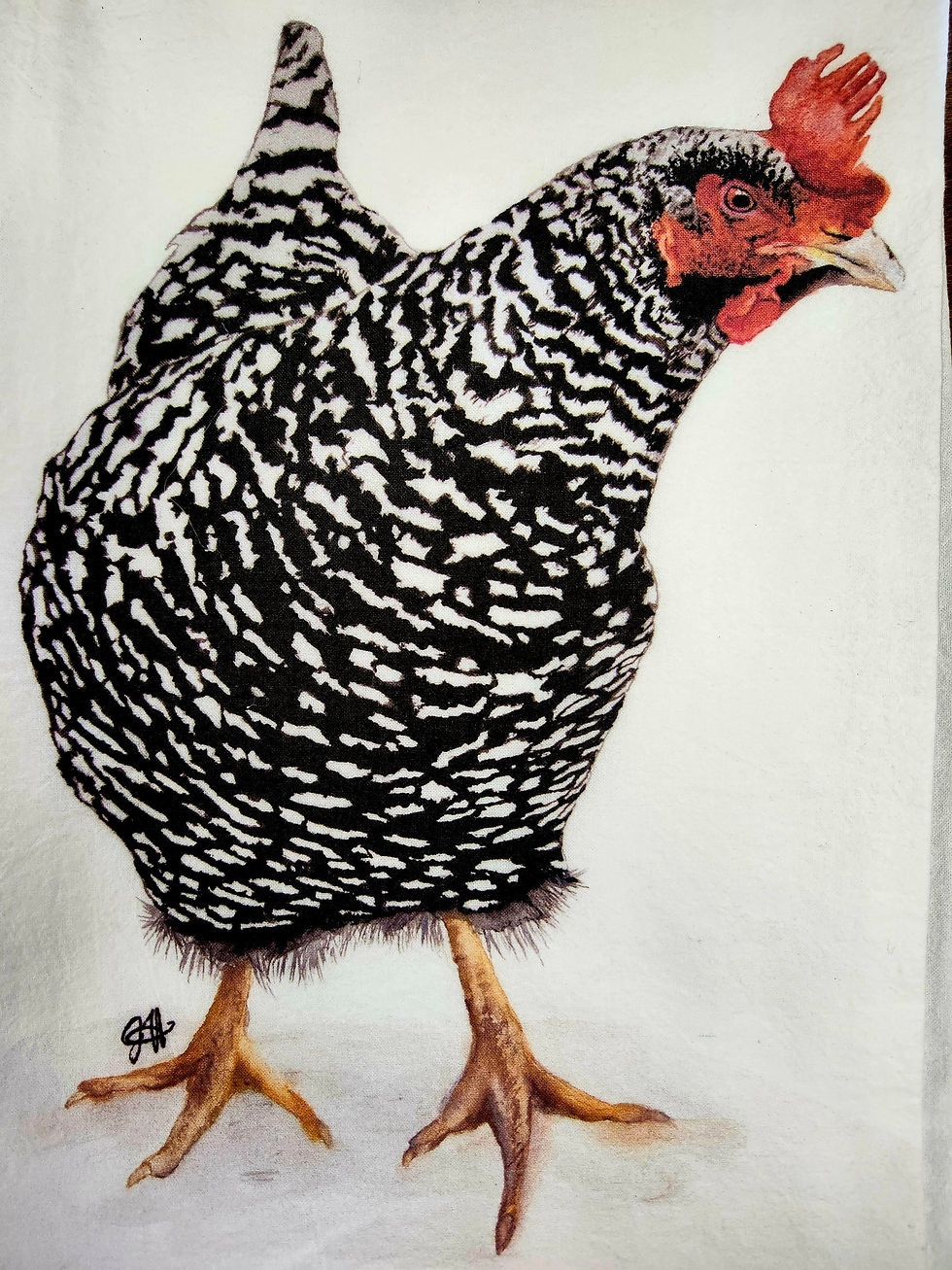 Thumbnail: DE Tea Towels Pigs & Chickens