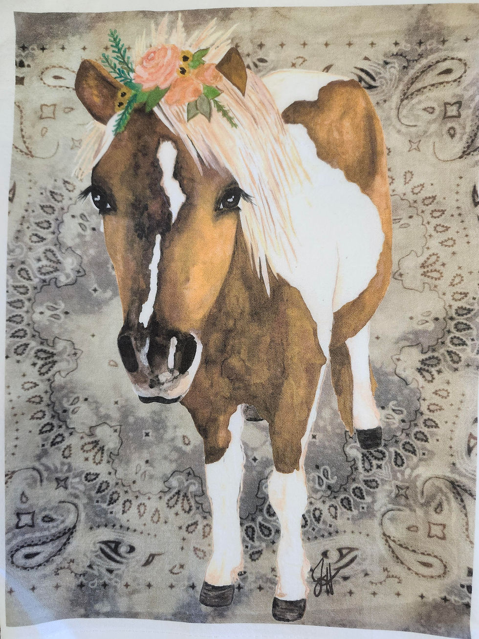 Thumbnail: DE Tea Towels Donkeys & Horses