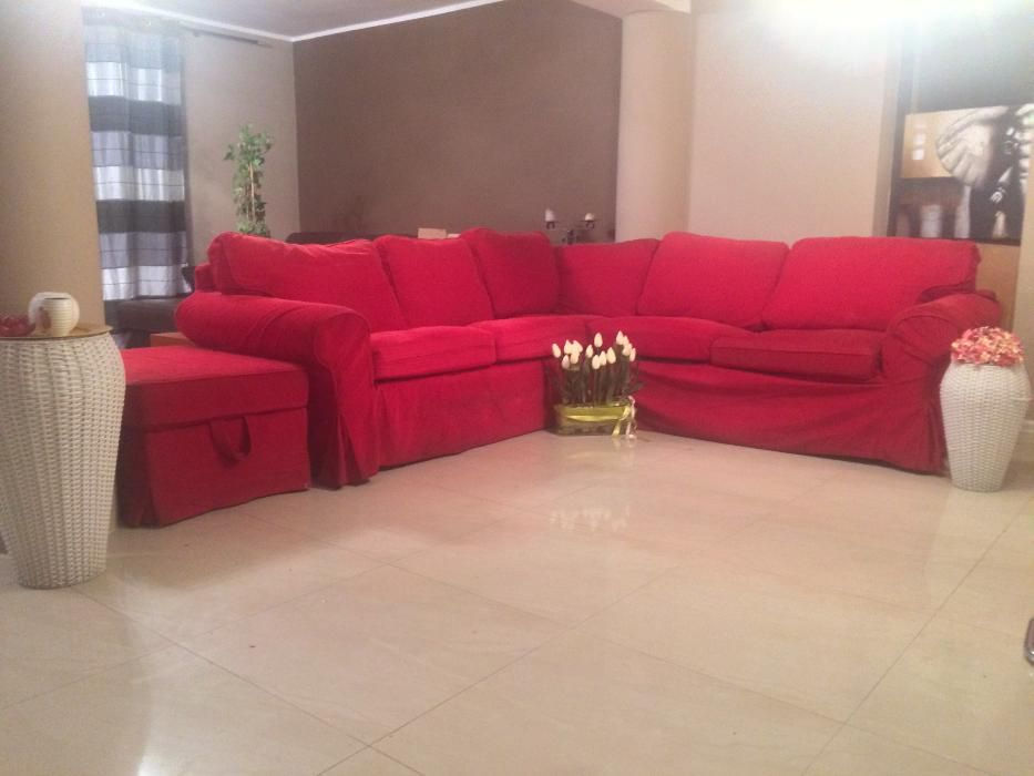 Miniatura: Sofa narożna Ektorp IKEA