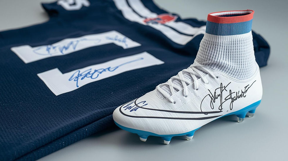 UK Signed Memorabilia Market Trends & How to Value Your Collection