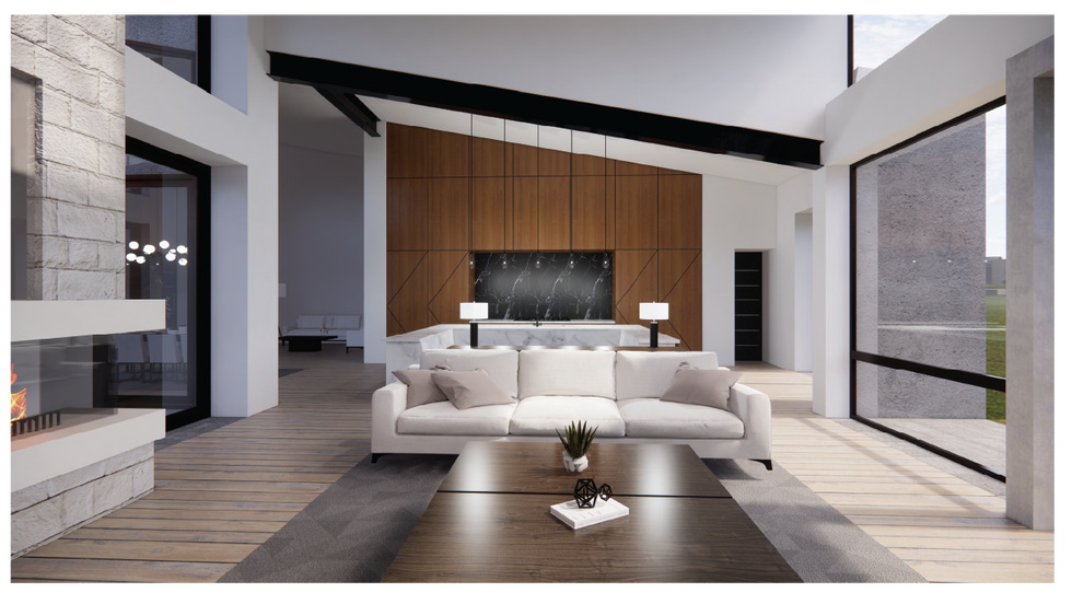Interior rendering of 41 Burning Tree Ct., Napa | WHISPER HOMES