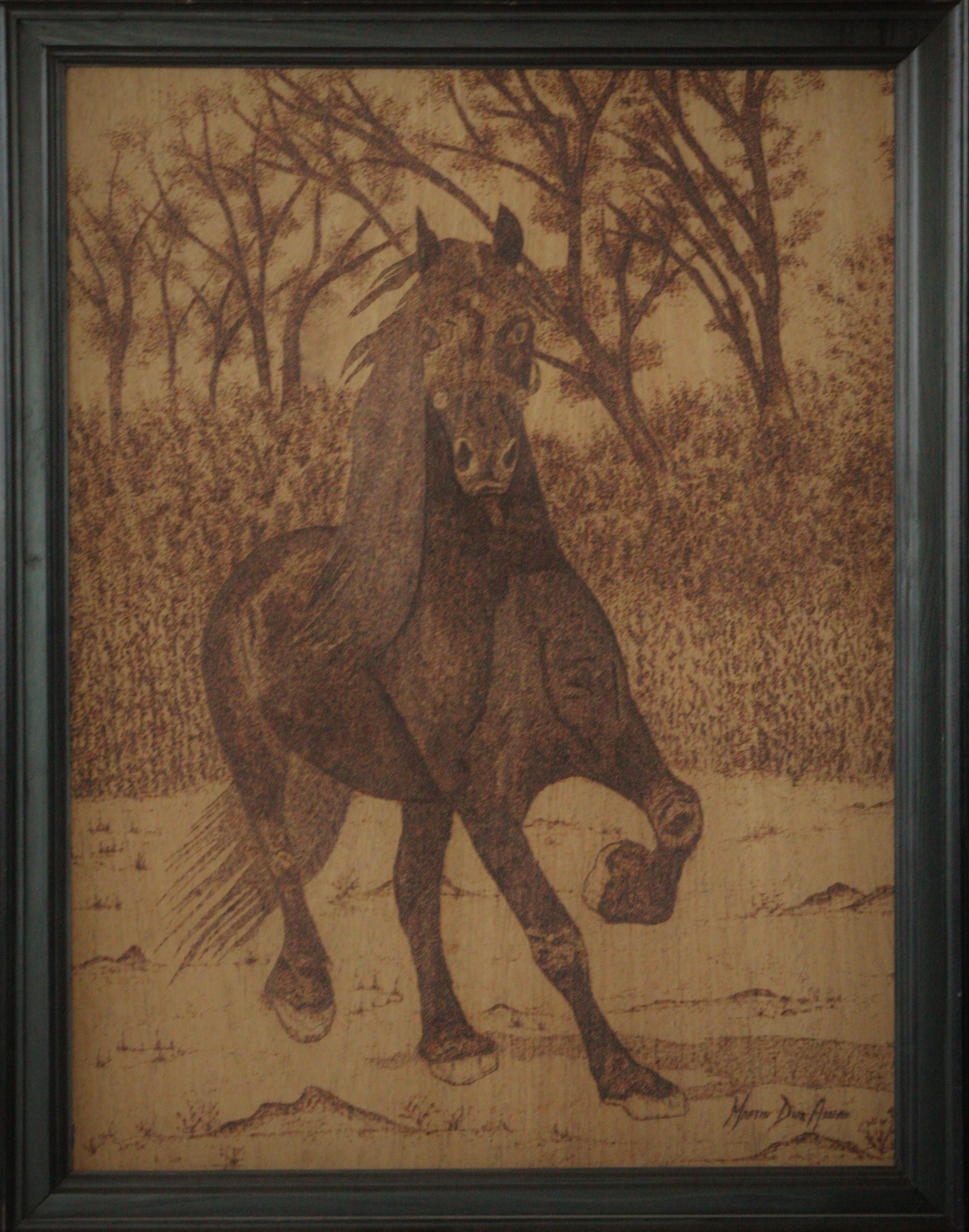 Caballo a trote